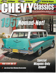 CHEVY CLASSICS 2010 OCT - WAGONS: '64, '56 NOMAD, '66 BEL AIR, VENT WIN RESTO